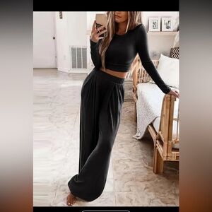 2 Piece Wide Leg outfit
